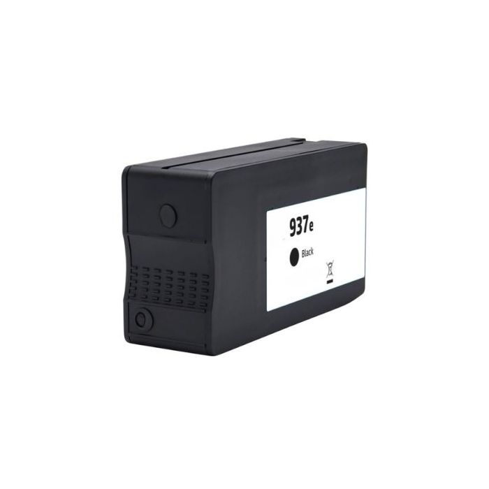 HP 937e XL Negro Cartucho de Tinta Pigmentada Generico - Reemplaza 4S6W9NE/4S6W5NE