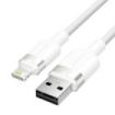 Vention Cable USB-A a Lightning 2.4A - 2m - Trenzado - Color Blanco