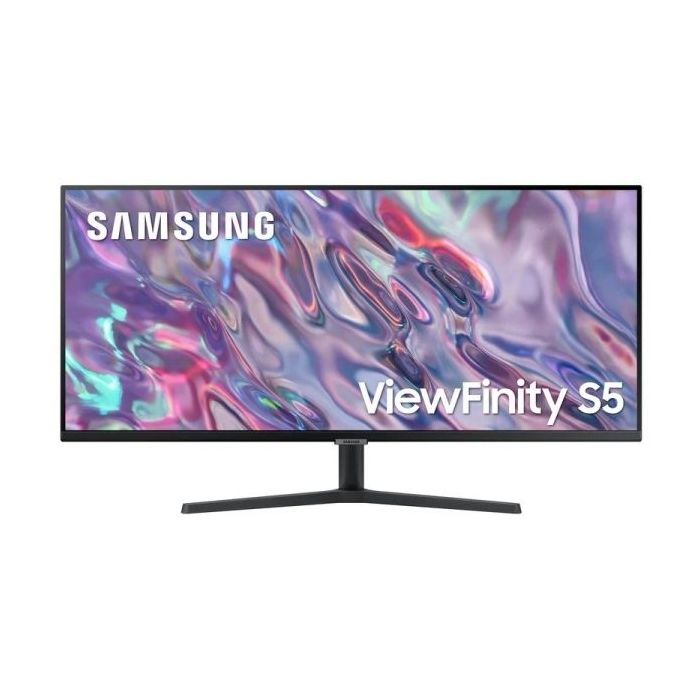 Samsung ViewFinity S5 Monitor 34" LED UWQHD 100Hz HDR10 - Respuesta 5ms - Angulo de Vision 178° - HDMI, Displayport - VESA  100x100mm