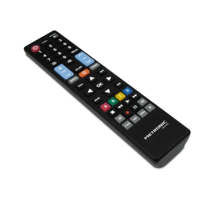 Metronic Mando a Distancia Compatible con Televisores Samsung  - Color Negro