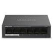 Mercusys Switch 6 Puertos RJ45 10/100Mbps - 4 Puertos PoE - Largo Alcance hasta 250m en Modo Extendido - Carcasa de Metal