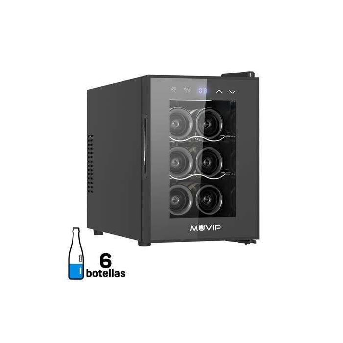 Muvip Vinoteca 6 Botellas - 58W - 39cm