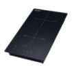 Muvip Cocina de Induccion Doble 2000W - 10 Niveles de Potencia - Apta para Encastrar o Sobremesa - Temporizador - Control contra el Sobrecalentamiento - Bloqueo Infantil