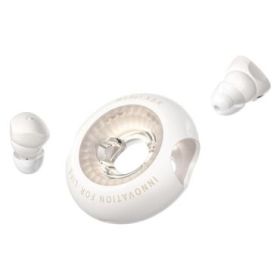 Vention Tiny T17 Auriculares Bluetooth 5.3 con Estuche de Carga - True Wireless - 6h Autonomia - LED - Color Beige