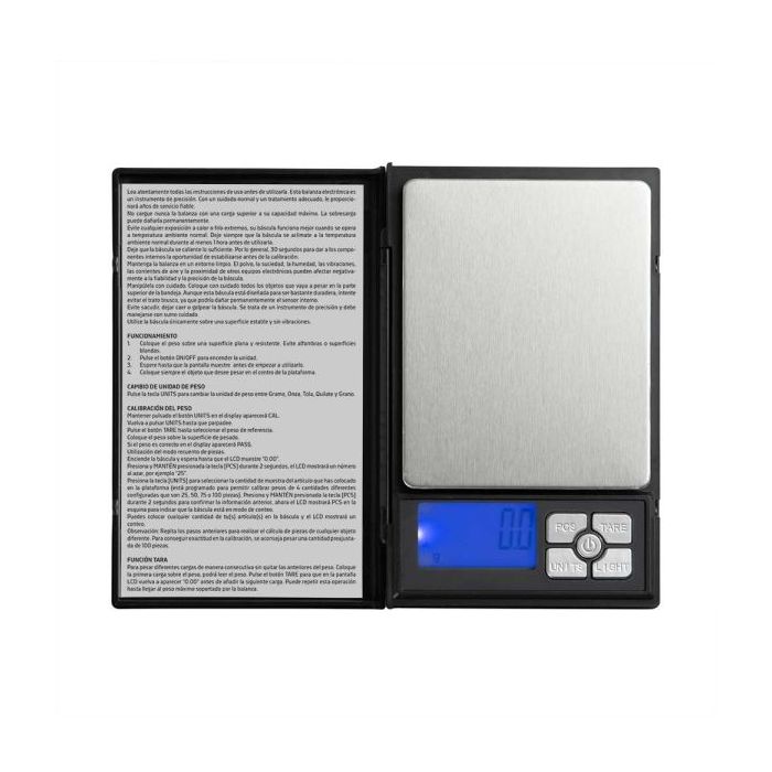 Orbegozo PC 3060 Bascula de Precision Electronica - Precision de 0.01 g - Conversion Gramos/Onzas - Pantalla LCD Retroiluminada - Funcion Tara - Apagado Automatico