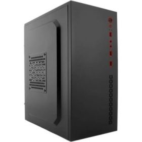 Coolbox PcCase MPC-45 Caja Torre MicroATX - Tamaño Disco Soportado 3.5", 2.5" - USB-A 3.0 y Audio + Fuente de Alimentación
