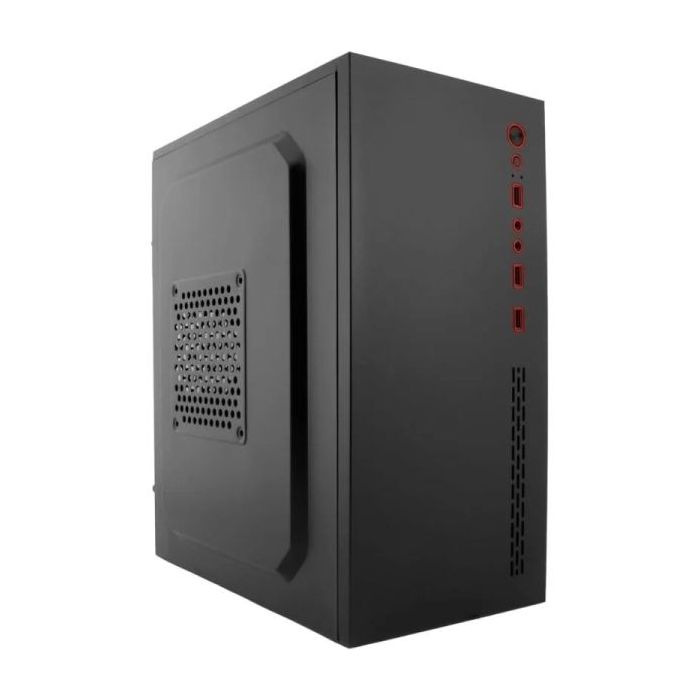 Coolbox PcCase MPC-45 Caja Torre MicroATX - Tamaño Disco Soportado 3.5", 2.5" - USB-A 3.0 y Audio + Fuente de Alimentación
