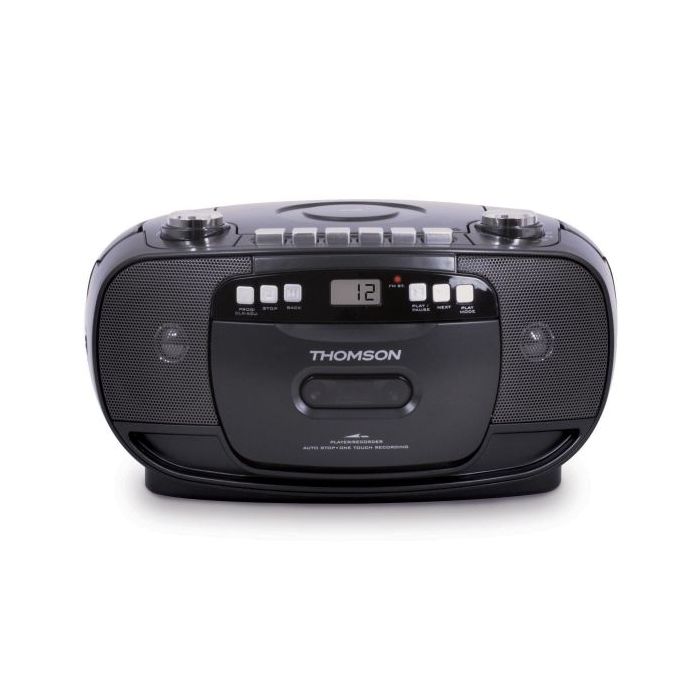 Thomson RK200CD Radio CD con Casete - Color Negro