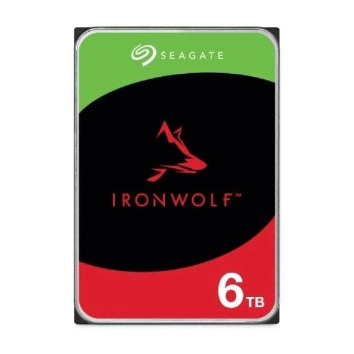 Seagate Ironwolf Disco Duro Interno 3.5" SATA 3 6TB NAS