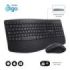 Subblim Dual Office Prowave Black Pack de Teclado Ergonomico + Raton 3200dpi Inalambricos Bluetooth 5.3 y Receptor USB - Bateria Recargable - Color Negro