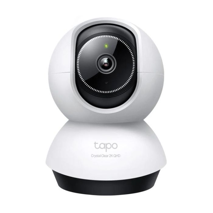 TP-Link TC72 Camara de Seguridad WiFi  2K QHD 4MP 360º - Vision Nocturna - Deteccion y Notificaciones Inteligentes de IA - Alarma de Luz y Sonido - Audio Bidireccional