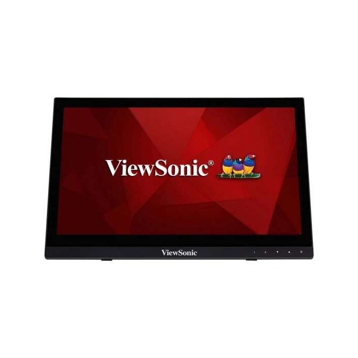 ViewSonic Monitor Tactil LCD 16" HD - Hasta 10 Puntos de Contacto - Respuesta 12ms - Altavoces 2W - Angulo de Vision 90º - HDMI, VGA - VESA 75x75 mm