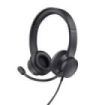 Trust Auriculares con Cable para Portatil - Microfono Ajustable - Diadema Ajustable - Control de Volumen - Color Negro