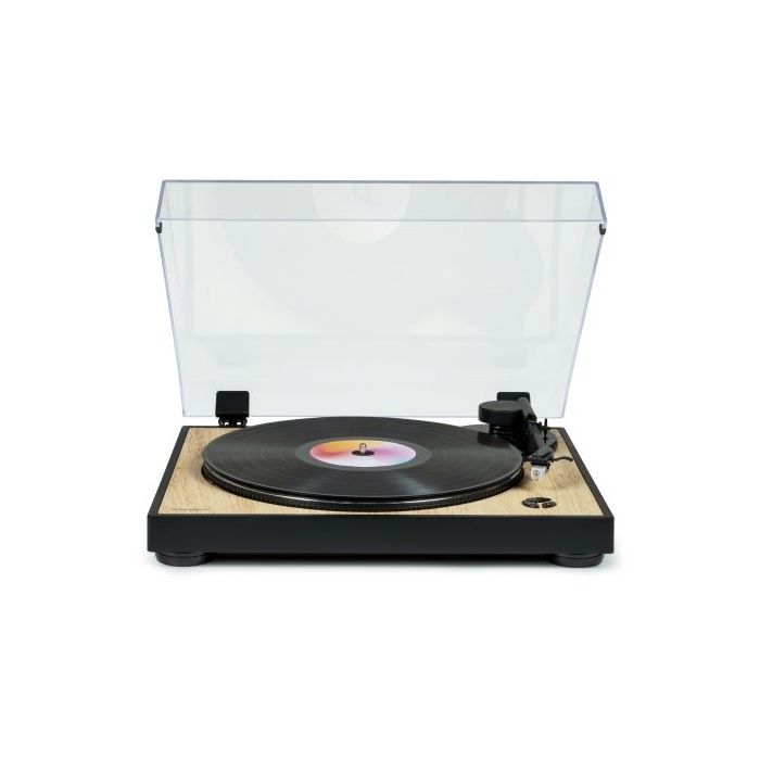 Thomson TT300 Giradiscos Preamplificado - Funcion Parada Automatica - Color Madera/Negro