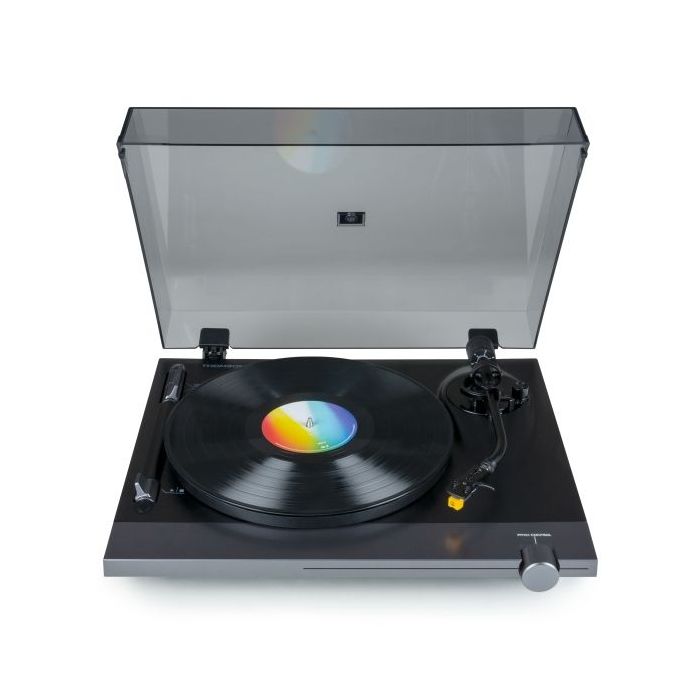 Thomson TT700 Giradiscos Preamplificado Premium - Conexion RCA - Color Negro/Aluminio