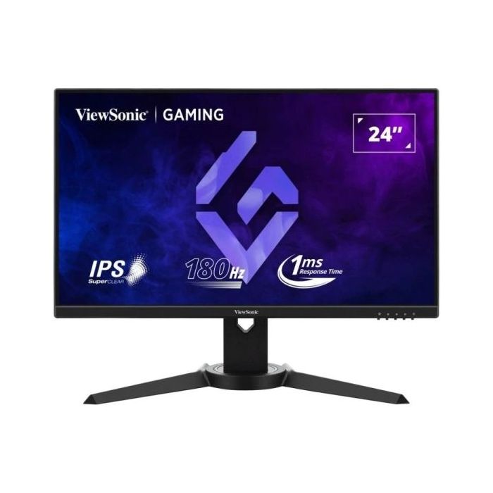 Viewsonic VX2479J-HD-PRO Monitor 23.8" LED IPS FullHD HDR - 180Hz - Respuesta 1ms - 16:9 - Ajustable en Altura, Giratorio e Inclinable - HDMI, DisplayPort - Color Negro