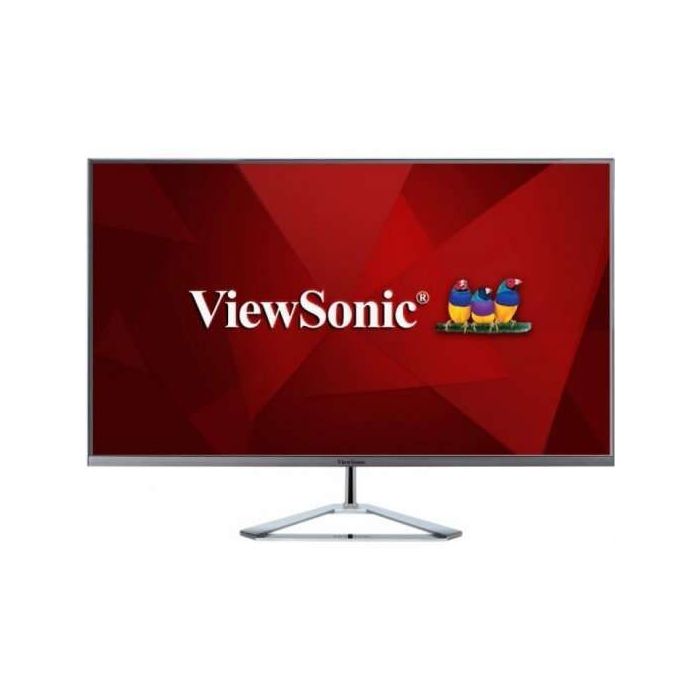 ViewSonic Monitor LED 32" IPS Full HD 1080p 75 Hz - Respuesta 4ms - Angulo de Vision 178º - Altavoces 4W - 16:9 - HDMI, DP, VGA - VESA 100x100 mm - Color Negro/Plata