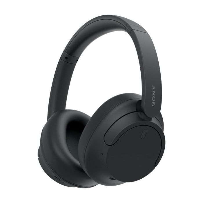 Sony WH-CH720 Auriculares Bluetooth 5.2 con Microfono Integrado - Diadema Ajustable - Conectividad Multipunto - Alambrico e Inalambrico - Auriculares Giratorios - Autonomia hasta 50h - Color Negro