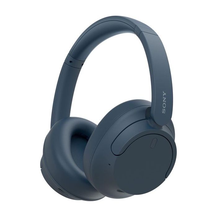 Sony WH-CH720 Auriculares Bluetooth 5.2 con Microfono Integrado - Diadema Ajustable - Conectividad Multipunto - Alambrico e Inalambrico - Auriculares Giratorios - Autonomia hasta 50h - Color Azul