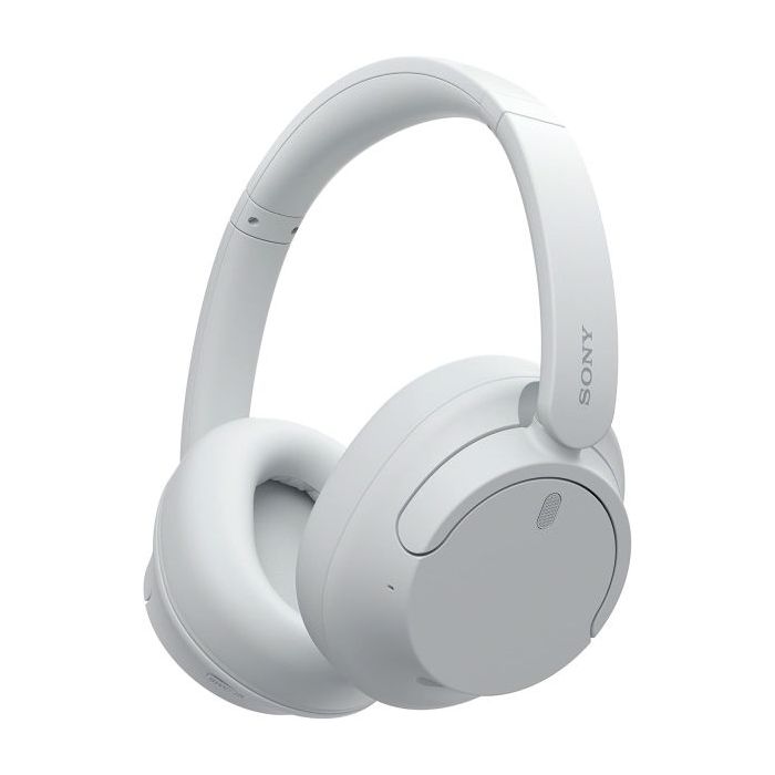 Sony WH-CH720 Auriculares Bluetooth 5.2 con Microfono Integrado - Diadema Ajustable - Conectividad Multipunto - Alambrico e Inalambrico - Auriculares Giratorios - Autonomia hasta 50h - Color Blanco