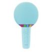 XO BE50 Microfono Inalambrico - Karaoke - 5W - Bluetooth 5.3 - Iluminacion LED - Autonomia Máxima 3h - Color Azul
