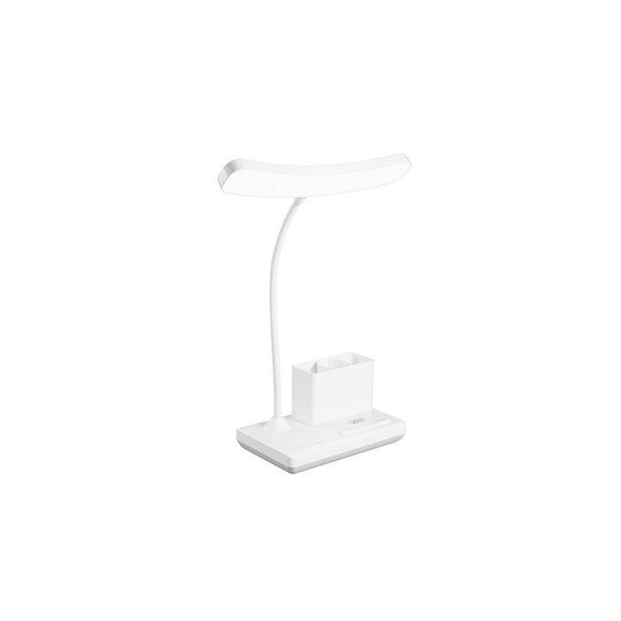 XO OZ11 Lampara LED con Bateria - 3 Temperaturas de Luz - Organizador - Color Blanco