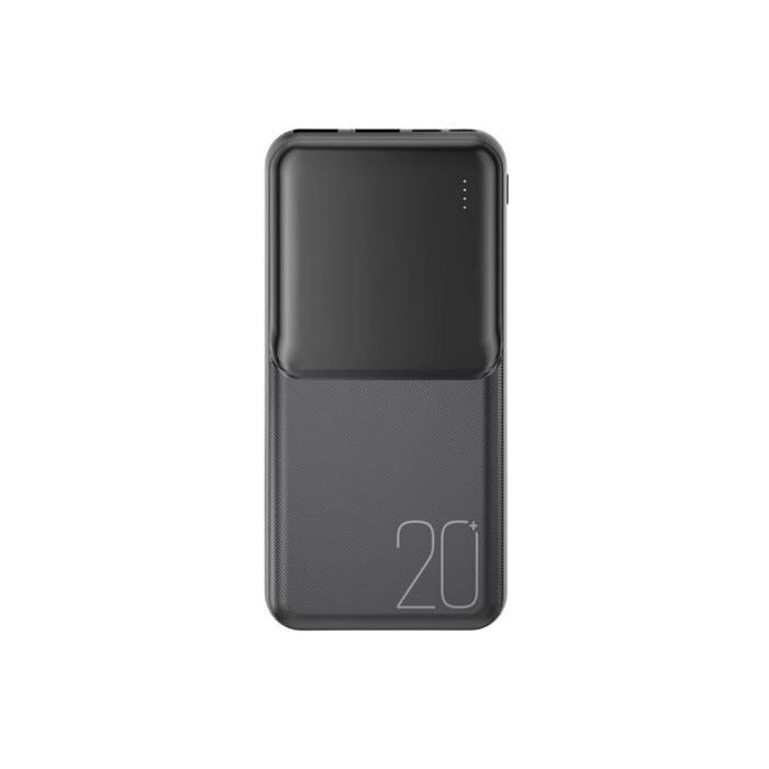 XO PR252 Powerbank 20000mAh -  USB-C y USB-A - Color Negro