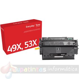 Xerox Everyday HP Q7553X/Q5949X Negro Cartucho de Tóner Genérico - Reemplaza 53X/49X