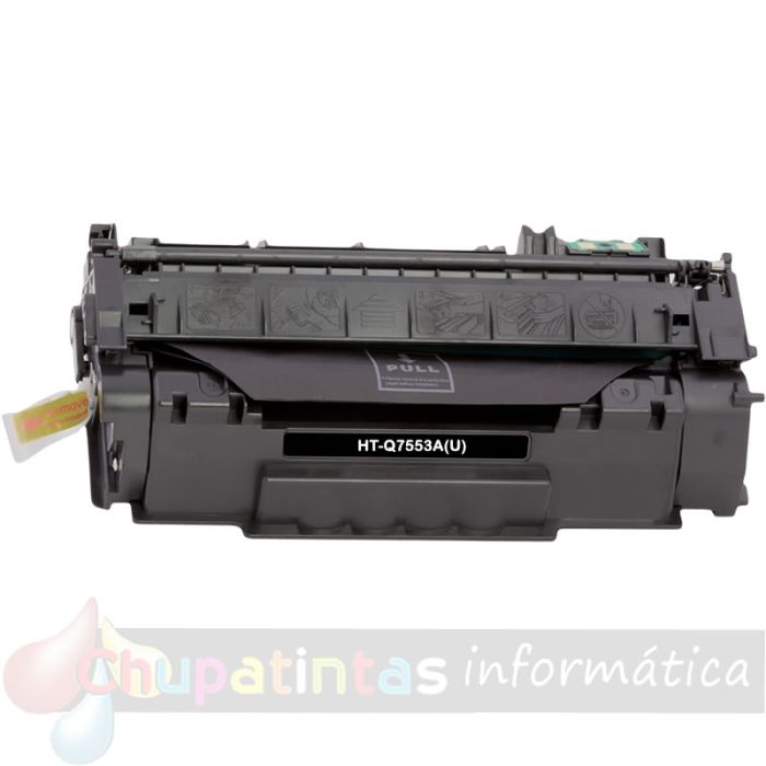 HP Q7553A/Q5949A Negro Cartucho de Tóner Genérico - Reemplaza 53A/49A-1