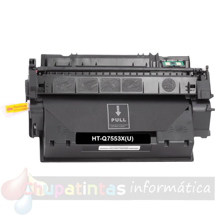 HP Q7553X/Q5949X Negro Cartucho de Tóner Genérico - Reemplaza 53X/49X-1