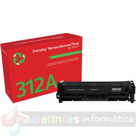 Xerox Everyday HP CF380A Negro Cartucho de Tóner Genérico - Reemplaza 312A