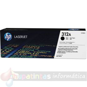 HP CF380A Negro Cartucho de Tóner Original - 312A
