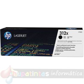 HP CF380X Negro Cartucho de Tóner Original - 312X