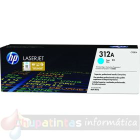 HP CF381A Cian Cartucho de Tóner Original - 312A