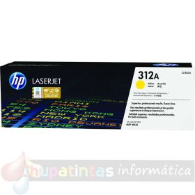 HP CF382A Amarillo Cartucho de Tóner Original - 312A