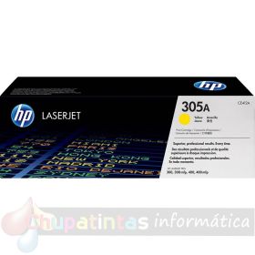 HP CE412A Amarillo Cartucho de Tóner Original - 305A