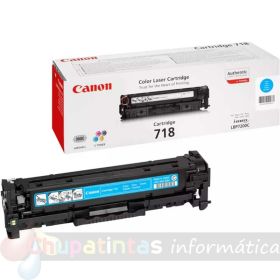Canon 718 Cian Cartucho de Tóner Original - 2661B002