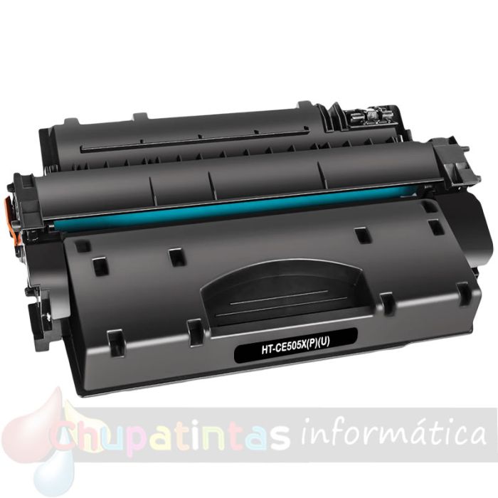 HP CE505X/CF280X Negro Cartucho de Tóner Genérico - Reemplaza 05X/80X -1