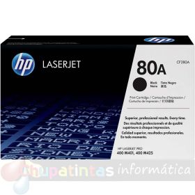 HP CF280A Negro Cartucho de Tóner Original - 80A