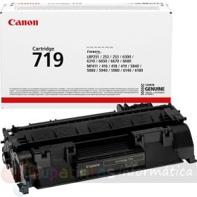 Canon 719 Negro Cartucho de Tóner Original - 3479B002