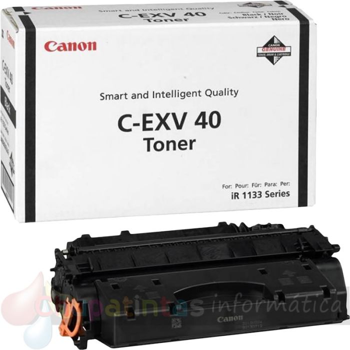 Canon C-EXV40 Negro Cartucho de Tóner Original - 3480B006