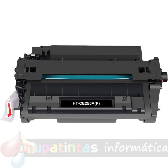 HP CE255A Negro Cartucho de Tóner Genérico - Reemplaza 55A