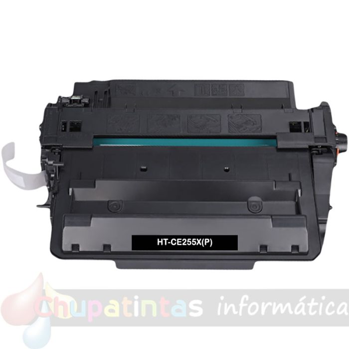HP CE255X Negro Cartucho de Tóner Genérico - Reemplaza 55X-1