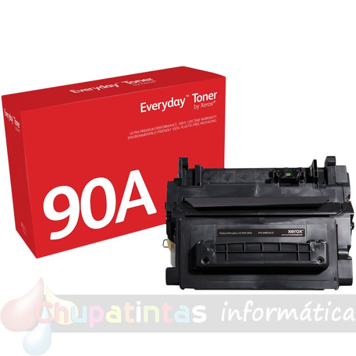 Xerox Everyday HP CE390A Negro Cartucho de Tóner Genérico - Reemplaza 90A