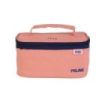 Milan Coleccion 430 Bolsa Isotermica Porta Alimentos 1,5L - Incluye 1 Recipiente para Alimentos - Interior Aislante Termico - Apertura Total - Color Rosa