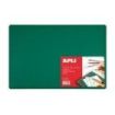 Apli Plancha de Corte A3 PVC 450x300x2mm - Base Antideslizante - Formula Auto Cicatrizante - Impresion de Cuadricula y Angulos - Ideal para Manualidades y Proyectos - Color Verde