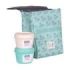 Milan Coleccion 460 Bolsa Isotermica Porta Alimentos 3,5L - Incluye 2 Recipientes para Alimentos de 0,25L - Interior Aislante Termico - Color Verde/Azul