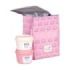 Milan Coleccion 460 Bolsa Isotermica Porta Alimentos 3,5L - Incluye 2 Recipientes para Alimentos de 0,25L - Interior Aislante Termico - Color Rosa/Azul