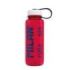 Milan Nata® 624 Botella de Tritan 0.65L - Muy Ligera - Dosificador Extraíble - Escala de Medida - Libre de BPA - Rosa Transparente/Blanco