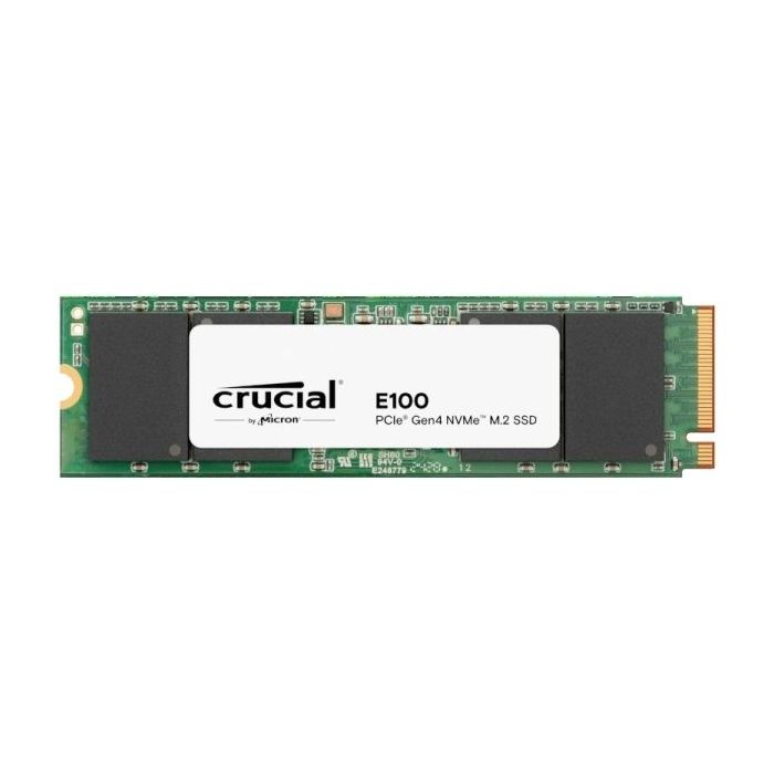 Crucial E100 Disco Duro Solido SSD 480GB M2 PCIe NVMe 4.0